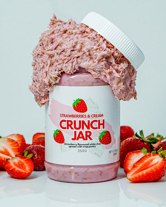 B2B Custom Carton – Strawberries & Cream 350g